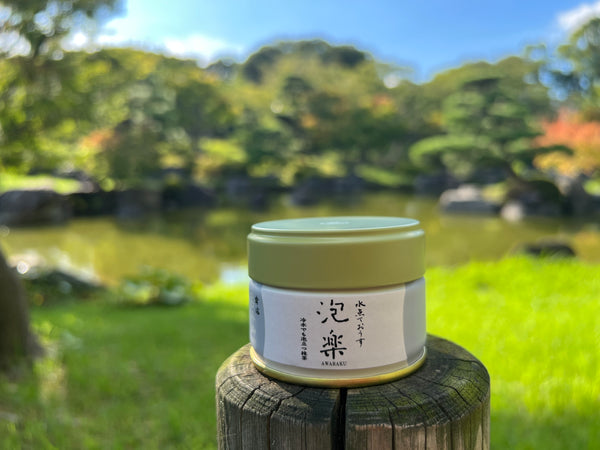 Matcha  Uji Japan　WATER  POTABLE TOILET 水点ておうす 泡楽